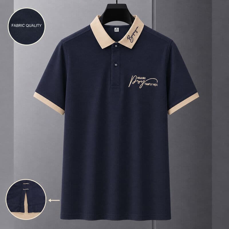 Premium Quality US Assn Smart Casual Polo PO-18BC